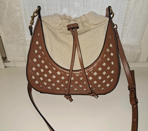 Borsa zara paglia ecopelle - borsa,
