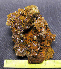 Minerali  SIDERITE con Calcite, miniera di Brosso, Torino Piemonte