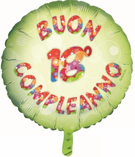 Pallone mylar buon - mylar, 18°