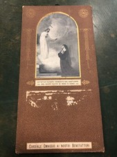 Artistico quadro venerato nel Sacro Cuore di Gesù Como-religioso vintage epoca