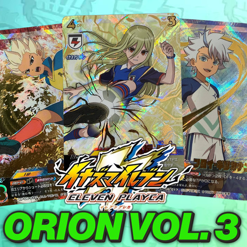 Inazuma eleven playca cards - eleven,
