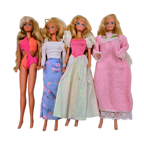 Barbie doll lot 1980s parts - 1980s,