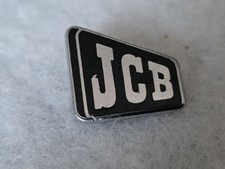 JCB Vintage Enamel Pin Badge Vintage Rare Construction Diggers Drills Trucks