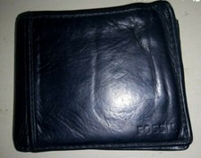 ACCESSORI UOMO - PORTAFOGLI VINTAGE - FOSSIL - PELLE - NERO