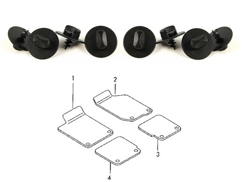 Clips fermi ganci ovali per - 8,