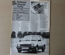 Original 1984 DAIHATSU CHARADE