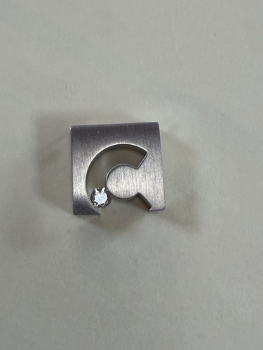 Ciondolo acciaio inox b - in,