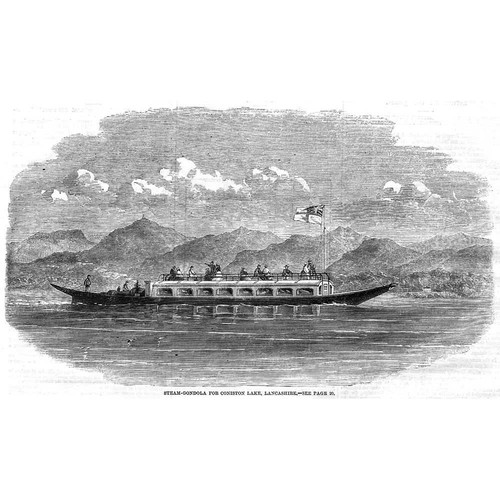 Gondola vapore per lanci - gondola,