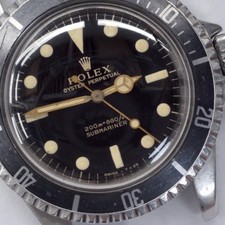 Rolex Submariner 40mm Lucido Dorato Metri Primo Orologio Acciaio Cornino 5513 1963