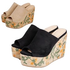 Sabot Donna Zeppa Plateau