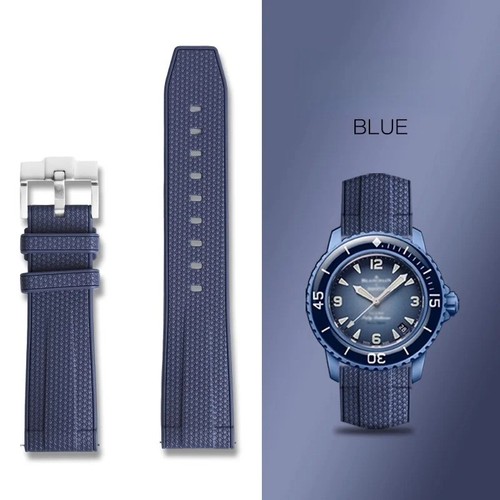 Cinturino gomma blu - cinturino, per