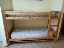 LETTO A CASTELLO IN legno, 95cm X 208 cm