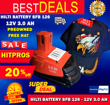 HILTI BATTERY SFB 126 - 12V