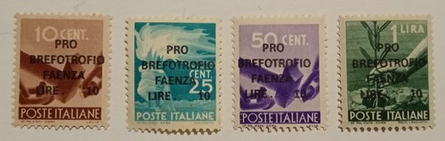 Faenza francobolli emissioni - faenza,