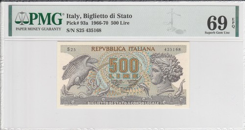 Italy 500 lire 1970 - 500,