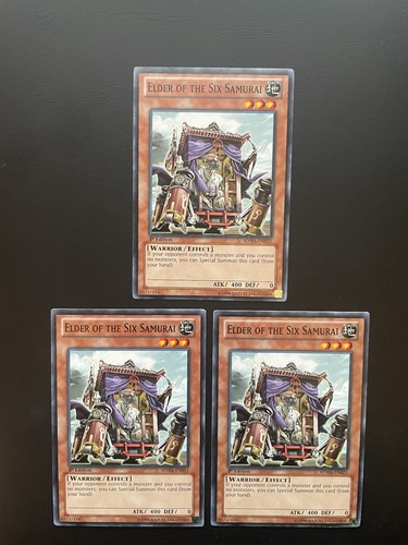 Yugioh anziano dei sei samurai - yugioh,