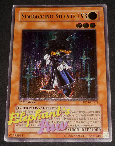Yugioh spadaccino silente - spadaccino,