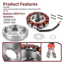 45Amp Stator Flywheel Rotor