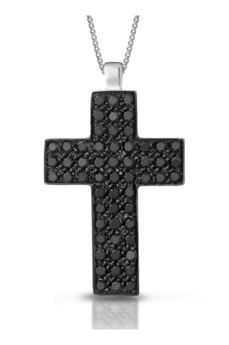 Collana oro e croce - oro, 18