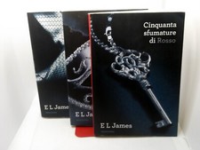 El James-cinquanta sfurmature di grigio rosso nero - trilogia romanzi -Mondadori
