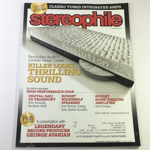 Stereophile magazine november - stereophile,