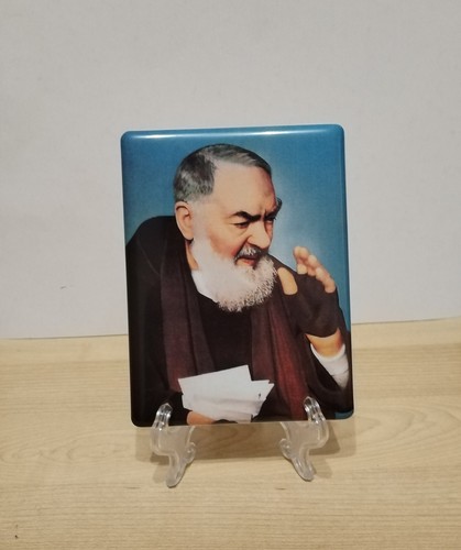 Fotoceramica padre pio - padre,
