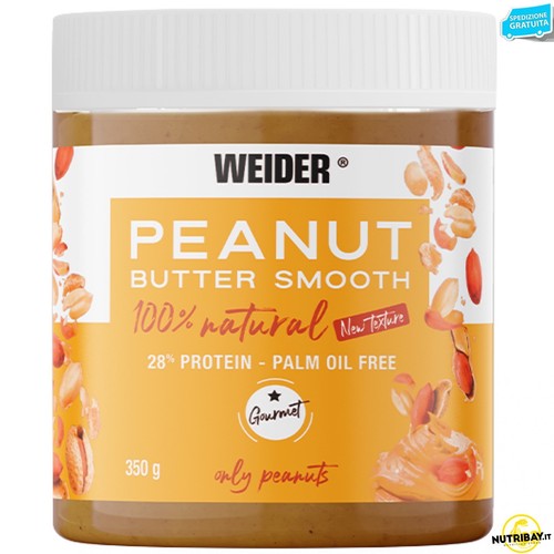 Weider peanut butter smooth - butter,
