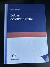 le basi del diritto civile - 5 edizione- Enrico del Prato- Giappichelli