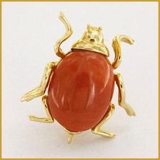 Spilla in ORO Giallo 18 kt 750