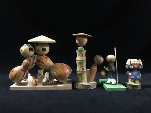 O0020 bambola kokeshi - bambola,