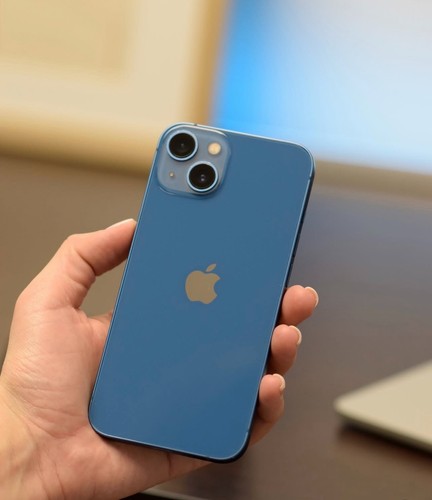 Apple iphone 128 - gb, blu
