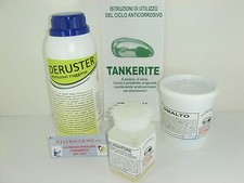 TANKERITE L'ORIGINALE TRATTAMENTO BONIFICA SERBATOI(KIT PICCOLO)MOTO-EPOCA/VESPA