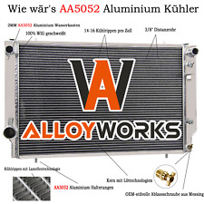 4 Serie Radiatore 62mm per Jaguar Daimler V12 XJ12 Series 3 XJ-S 5.3 6.0 75-96 IT