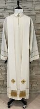 Stola sacerdotale bianco lurex