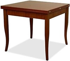 Tavolo da pranzo allungabile, in legno, dimensione: 90 x 90 cm - 180 cm da estes