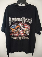 DAYTONA BEACH FLORIDA 63rd ANNUAL BIKE WEEK 2004 MOTORCYCLE RALLY USA T-SHIRT