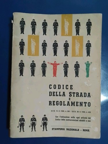 1959 codice della - strada, e
