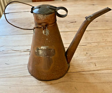 ANTICO OLIATORE IN RAME CON NUMERI SU TARGHETTA-FNM?