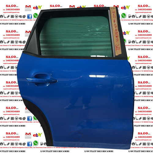 Portiera posteriore destra - destra, dx