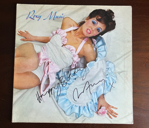 Signed roxy music - roxy, vinyl
