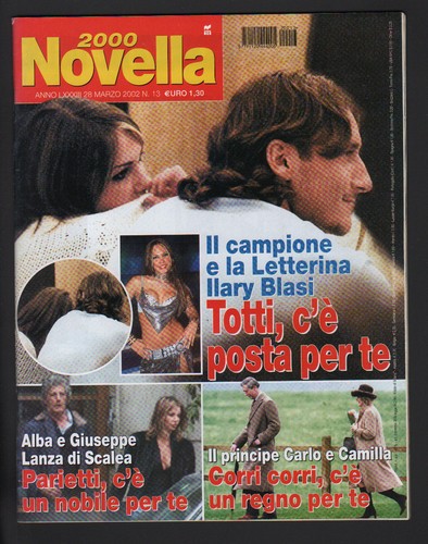 Novella 2000 2002 totti - 2000, 13/2002