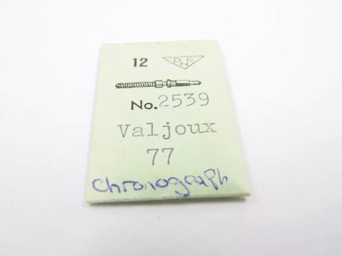 Valjoux cal steli a - 77, carica