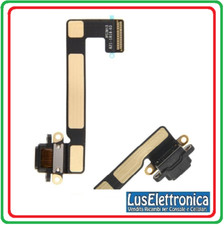 FLEX FLAT DOCK CONNETTORE RICARICA IPAD MINI 2  A1489 A1490 A1491 COLORE NERO