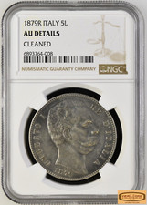 1879-R Italia 5 Lire Umberto