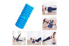 Rullo Massaggiante Foam Roller Fitness Yoga Palestra Pilates Trigger Point