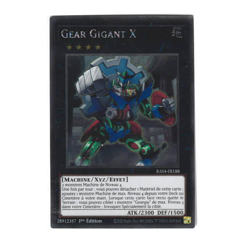 Carte gear - yu-gi-oh!, 🇫🇷