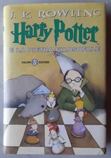 Salani HARRY POTTER E LA PIETRA FILOSOFALE prima edizione ristampa novembre 2002
