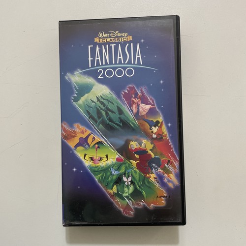 Fantasia 2000 vhs walt disney - -vhs,