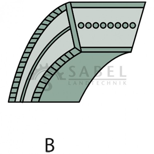 Cinghia trapezoidale adatta