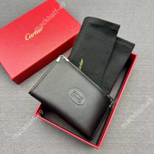 Cartier black calfskin - black,